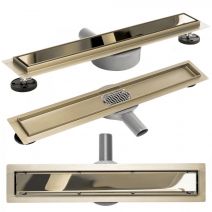 Трап для душа REA PURE NEO MIRROR GOLD PRO 50 см